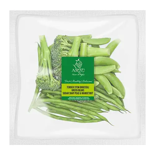 Tender Stem Broccoli Green Beans Sugarsnap Peas & Mangetout 200g