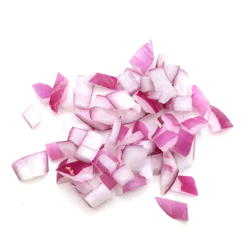 Red Onion Chopped 250g
